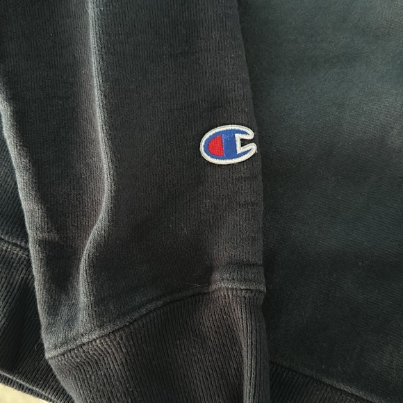 Champion Ombré Blue Sweatshirt Juniors Large - Picture 5 of 7